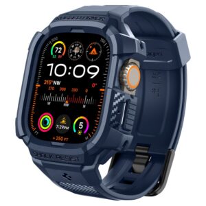 Spigen Rugged Armor ”Pro” Apple Watch Ultra 1 / 2 / 3 / 4 (49 mm) Navy Blue