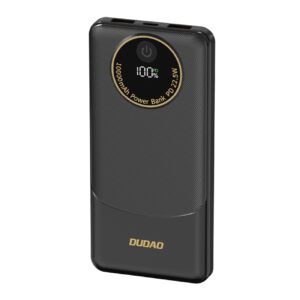 Dudao K12 Power Bank 10000mAh PD 22.5W USB-A USB-C – Black