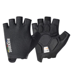 Rockbros TLS004 ROAD TO SKY Short Shock Absorbing Cycling Gloves S - Black