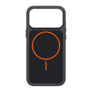 SBS D3O Core Case for iPhone 18 Pro Max / 17 Pro Max Compatible with MagSafe - Black and Orange