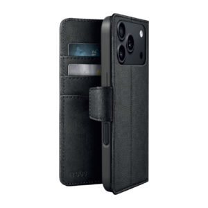 SBS Wallet Classic Mag Case for iPhone 18 Pro Max with Wallet and Stand, MagSafe Compatible - Black