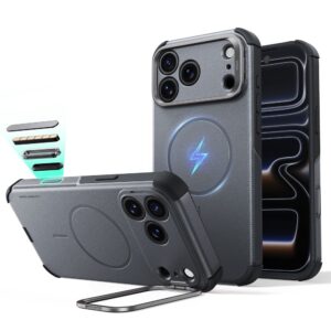ESR Cyber ​​Tough Kickstand MagSafe Case for iPhone 18 Pro / 17 Pro - Gray