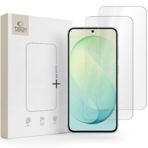 Tech-Protect Glass Fit+ 2-Pack Tempered Glass for Samsung Galaxy A36 / A37 / A56 / S24 FE / S25 FE / S26 FE