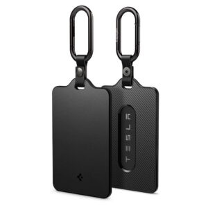 Spigen TO243 Tesla Key Card Holder for Car Keys - Black
