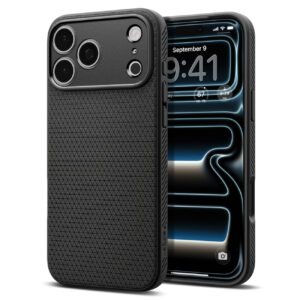 Spigen Liquid Air Case for iPhone 18 Pro Max / 17 Pro Max - Matte Black