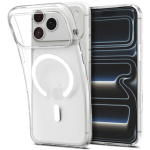 Spigen Liquid Crystal MagSafe Case for iPhone 18 Pro Max / 17 Pro Max - Clear and White