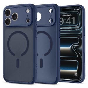 Spigen Ultra Hybrid MagSafe Case for iPhone 18 Pro Max / 17 Pro Max - Dark Blue