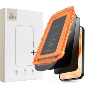 Tech-Protect Quick Set Spy+ 2-Pack Privacy Glass for iPhone 18 Pro
