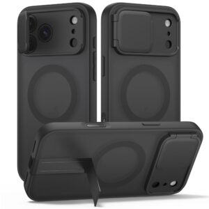 Tech-Protect Kevlar Aura MagSafe Case for iPhone 18 Pro / 17 Pro - Matte Black