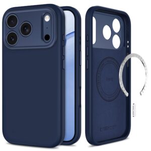 Tech-Protect Uniq MagSafe CC Case for iPhone 18 Pro Max / 17 Pro Max - Navy Blue