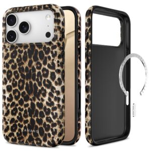 Tech-Protect Lamano MagSafe Case for iPhone 18 Pro Max / 17 Pro Max - Black and Beige