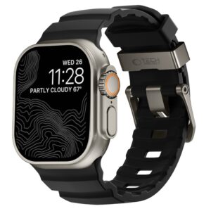 Tech-Protect Motion Strap for Apple Watch 44 / 45 / 46 / 49 mm - Black