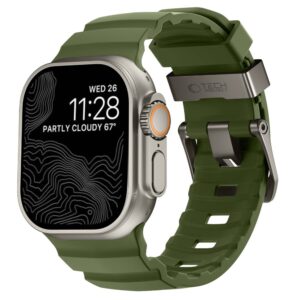 Tech-Protect Motion Strap for Apple Watch 44 / 45 / 46 / 49 mm - Green