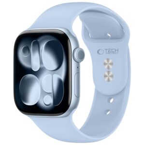 Tech-Protect Silicone Apple Watch 8 / 9 / 10 / 11 / 12 / SE (40 / 41 / 42 mm) Periwinkle