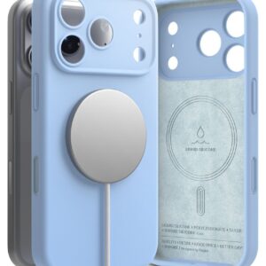 Ringke Silicone Magnetic MagSafe iPhone 18 Pro Max Light Blue