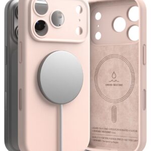 Ringke Silicone Magnetic MagSafe iPhone 18 Pro Pink Sand