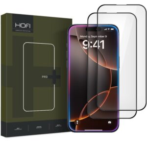 Tempered glass Hofi Glass Pro+ 2-pack iPhone 16 Pro Max / 17 Pro Max / 18 Pro Max Black