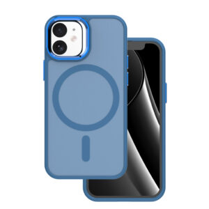 Frozen Mag case for iPhone 12 / 12 Pro 6,1" navy blue