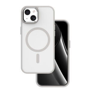 Frozen Mag case for iPhone 15 6,1" grey