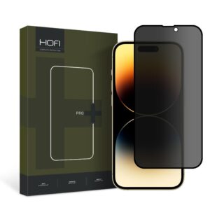 Privacy glass Hofi Anti Spy Glass Pro+ iPhone 15 Privacy