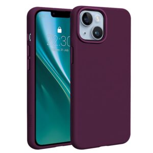 Etteri Silicone Mag case for iPhone 14 6,1" dark cherry