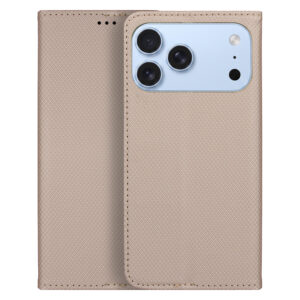 Smart Magnet case for iPhone 17 Pro Max / 18 Pro Max 6,9" gold