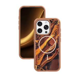 Golden Autumn case for iPhone 15 Pro 6,1" brown