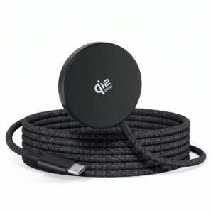 XO wireless inductive charger QI2.2 JH025 magnetic black