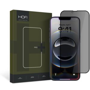 Privacy glass Hofi Anti Spy Glass Pro+ iPhone 13 / 13 Pro / 14 / 16E / 17E Privacy