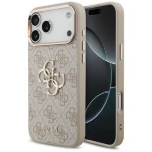Guess 4G Big 4G Classic Logo case for iPhone 18 Pro Max / iPhone 17 Pro Max pink