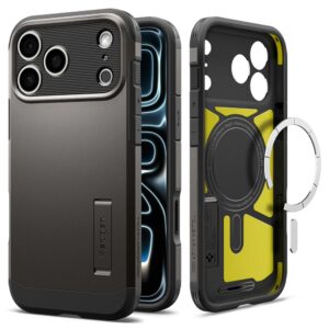 Spigen Tough Armor T Magsafe case for Iphone 17 Pro Max / 18 Pro Max graphite
