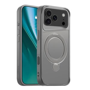 Etteri Matt Mag Ring case for iPhone 17 Pro Max grey