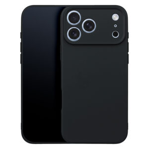 Silicon case for iPhone 17 Pro Max 6,9" / 18 Pro Max 6,9" black