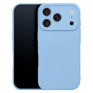 Silicon case for iPhone 17 Pro Max 6,9" / 18 Pro Max 6,9" sky blue