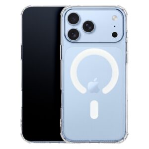 Anti Shock 1,5 mm Mag case for iPhone 17 Pro Max 6,9" / iPhone 18 Pro Max 6,9 transparent big hole
