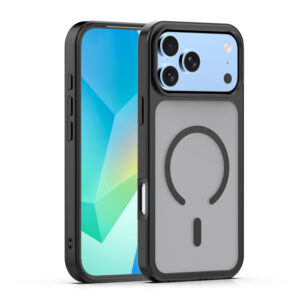 Mag Matt case for iPhone 17 Pro Max 6,9" / 18 Pro Max 6,9" black big hole