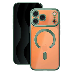 Color Chrome Mag case for iPhone 17 Pro Max 6,9" / 18 Pro Max 6,9" green