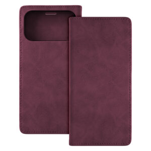 Smart Suede case for iPhone 17 Pro Max 6,9" / iPhone 18 Pro Max 6,9 maroon
