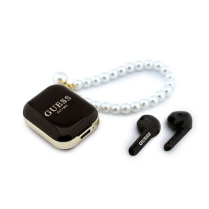 Guess Pearl Strap TWS Wireless Earphones Black
