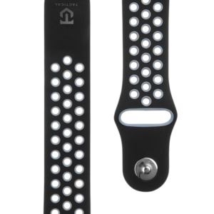 Tactical 267 Double Silicone Band 22mm Black/Grey