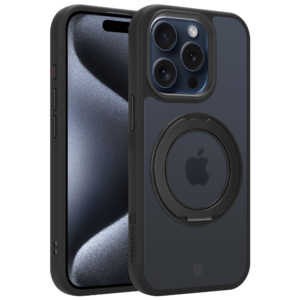 Tactical MagForce Hyperstand Cover for Apple iPhone 15 Pro Asphalt