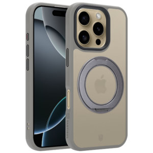 Tactical MagForce Hyperstand Cover for Apple iPhone 16 Pro Light Grey