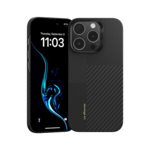 Benks Montage Magnetic Armor Air Kevlar Case PC Frame 600D+1500D (C.K.FL.AP.BK.MB66) for Iphone 16 Pro Max black