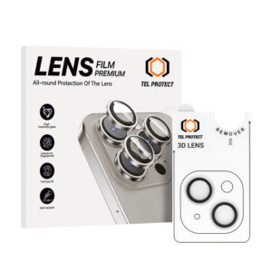 Tempered glass Tel Protect 3D Lens on camera for Iphone 13/13 Mini transparent (lens 2 pieces)