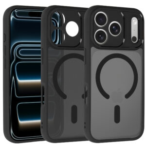 Full Matte Mag Cover for Iphone 18 Pro Max/17 Pro Max black