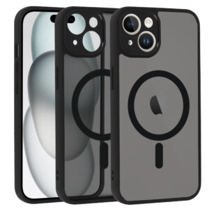Full Matte Mag Cover for Iphone 14 black