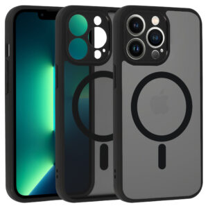 Full Matte Mag Cover for Iphone 13 Pro black