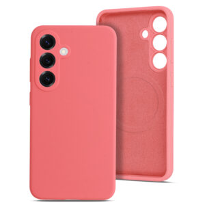 MagColor Pure Case for Samsung Galaxy S25 red