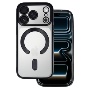 Metallic Magsafe Case for Iphone 17 Pro / 18 Pro Black