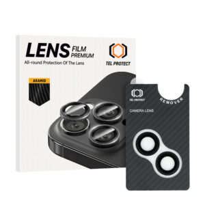Tempered glass Tel Protect 3D Lens Aramid Series on camera for Iphone 13/13 Mini (lens 2 pieces)